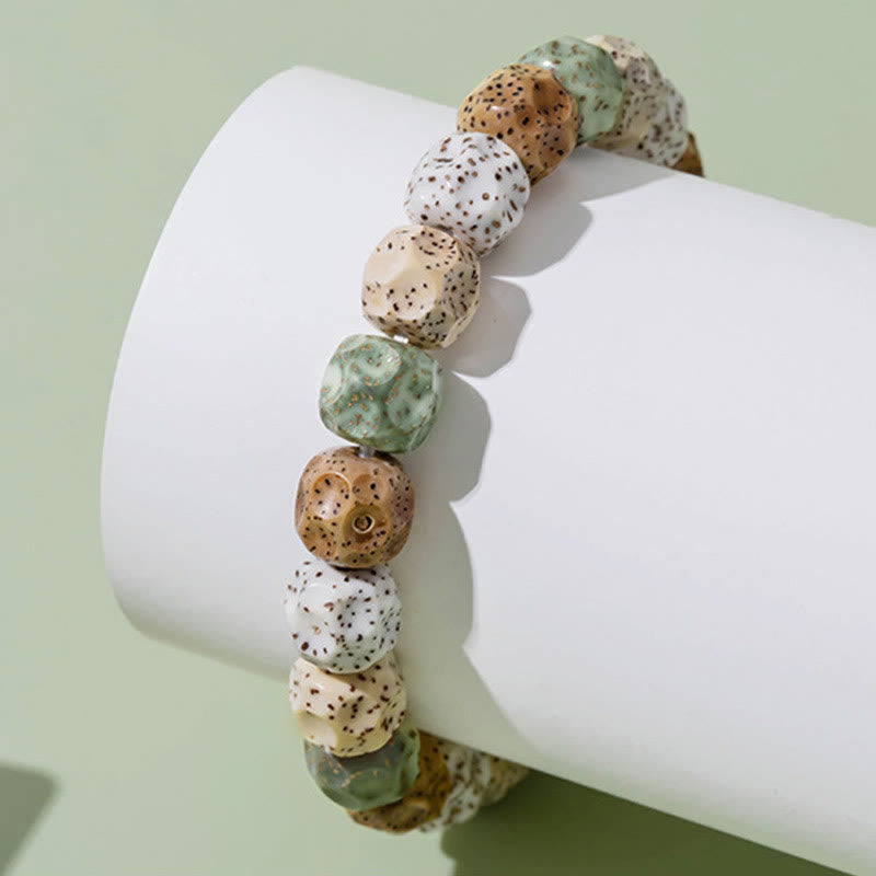 KarmaRipple's Authentic Colorful Bodhi Seed Auspiciousness Wealth Bracelet p6