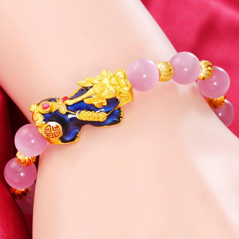 KarmaRipple's Pixiu Cat Eye Fortunate Bracelet p5