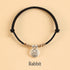Black Rope / Rabbit(Wrist Circumference 14-17cm)