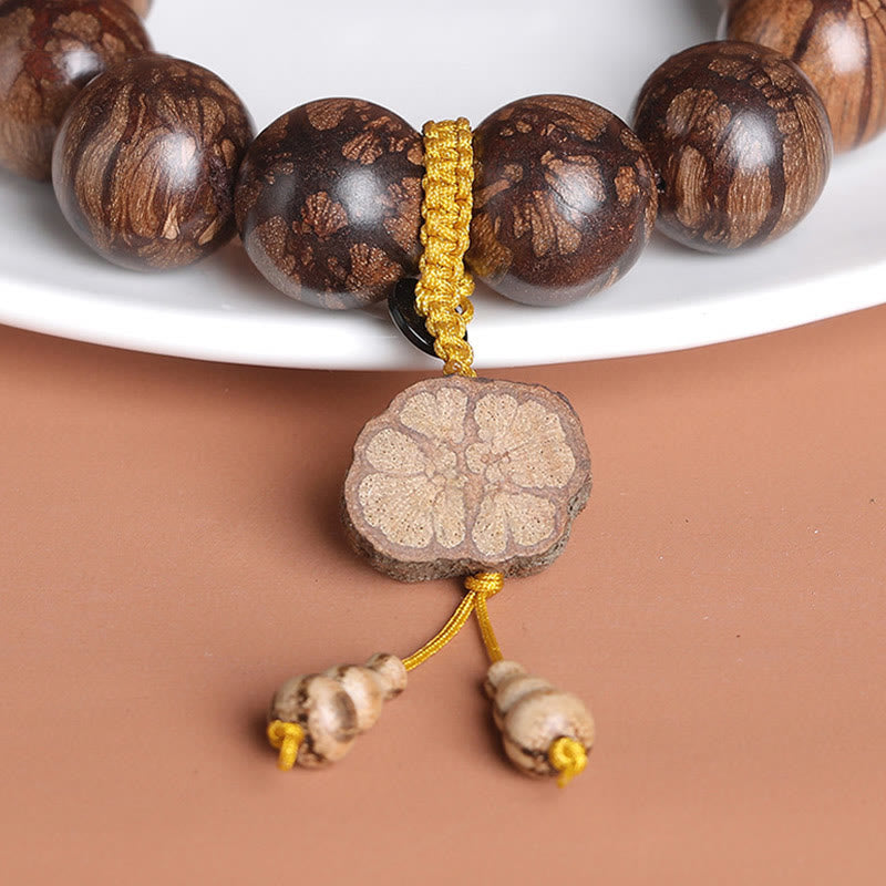 KarmaRipple's Plum Blossom Wood Inner Peace Bracelet p8