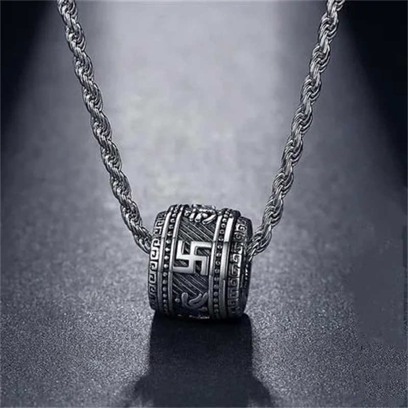 KarmaRipple's Tibet Om Mani Padme Hum Protection Pendant Necklace p6