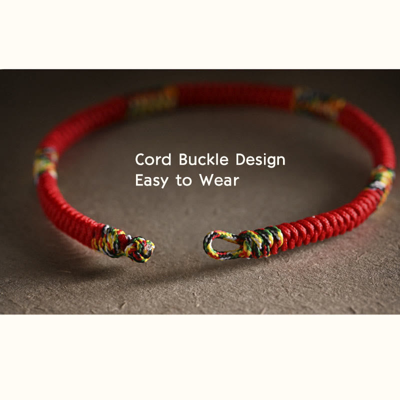 KarmaRipple's Five Colors King Kong Weave String Protection Fortune Bracelet p10