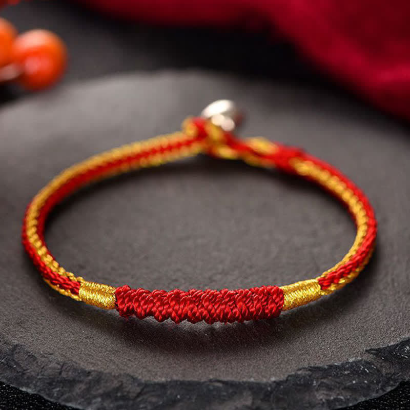 KarmaRipple's Tibetan Handmade Braid Fortune String Protection Bracelet p1