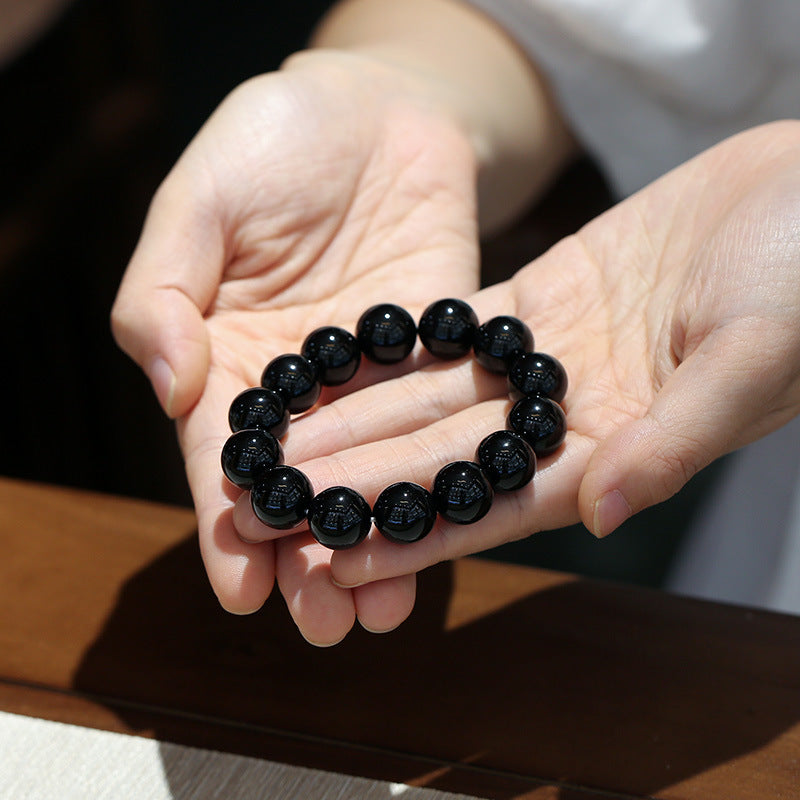 KarmaRipple's Authentic Black Onyx Fortune Bracelet p4