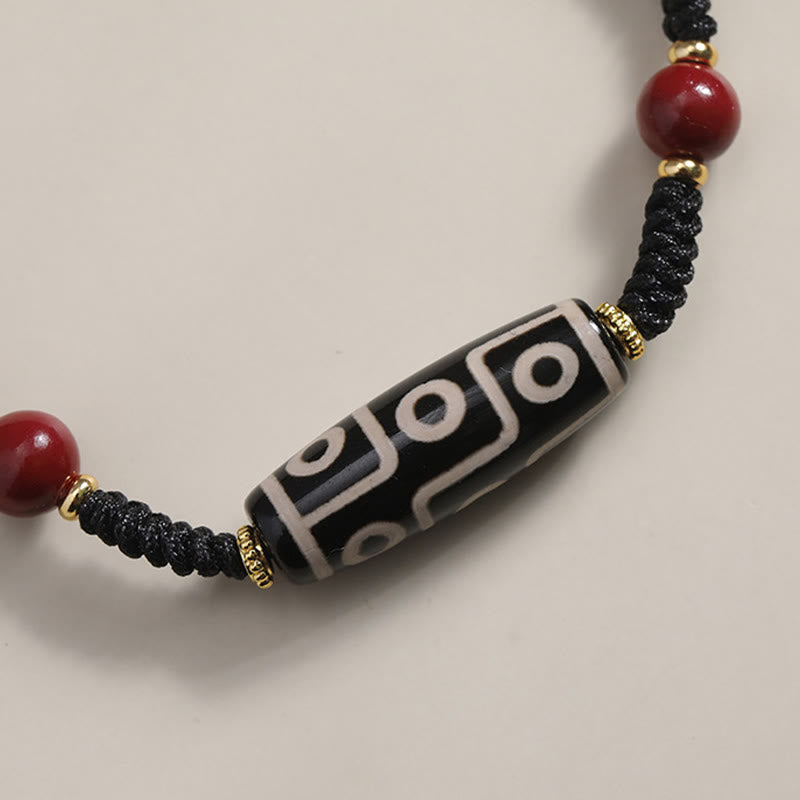 KarmaRipple's Handcrafted Tibetan Nine-eye Dzi Bead Protection Bracelet p7