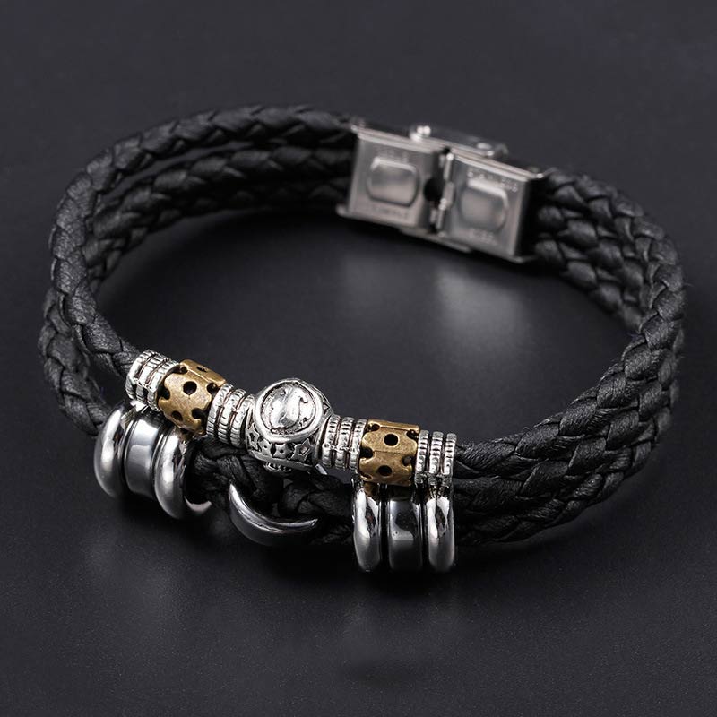 KarmaRipple's 12 Constellations of the Zodiac Hematite Protection Bracelet p23