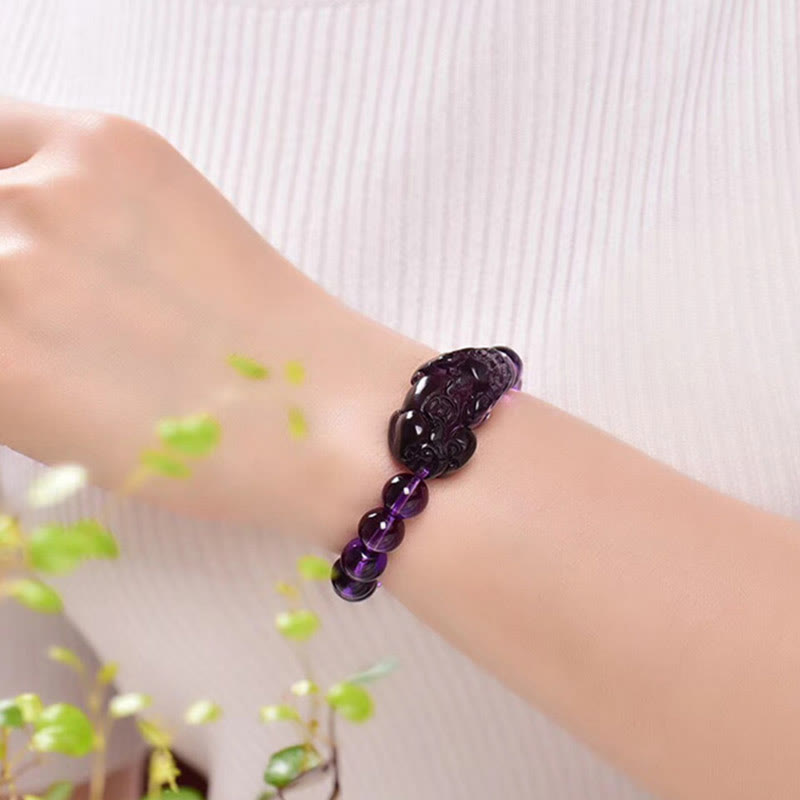 KarmaRipple's Feng Shui Amethyst Fortune Wealth Bracelet p6