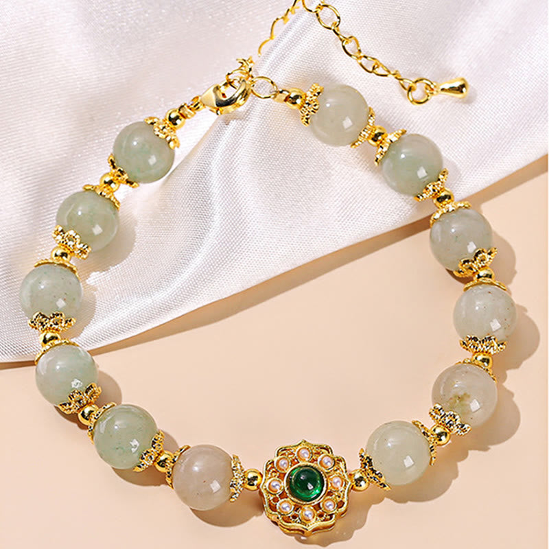 KarmaRipple's Authentic Jade Prosperity Bead Chain Bracelet p4