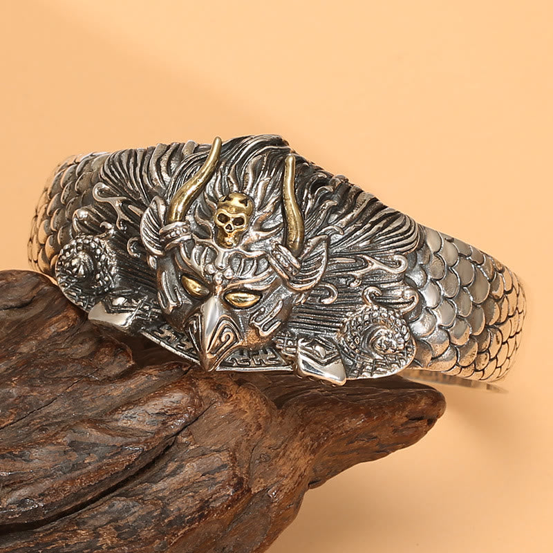 KarmaRipple's Tibetan Garuda Bird Wisdom Protection Bracelet Bangle p8
