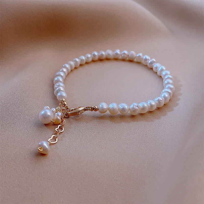 KarmaRipple's Pearl Cat Paw Balancing Chain Bracelet p6