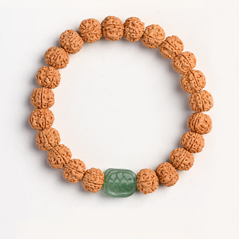 KarmaRipple's Tibet Rudraksha Bodhi Seed Wealth Auspiciousness Bracelet p10