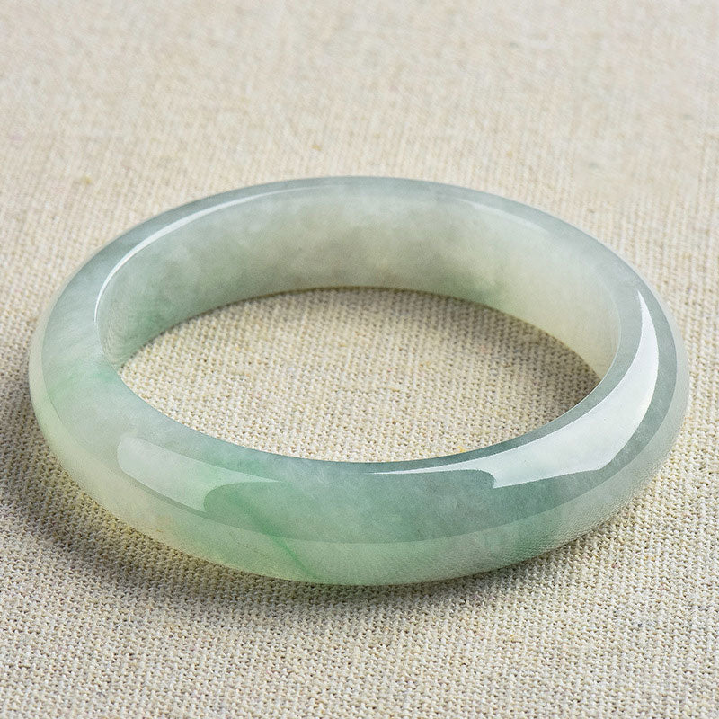 KarmaRipple's Authentic Jade Fortune Balancing Prosperity Bangle Bracelet p5