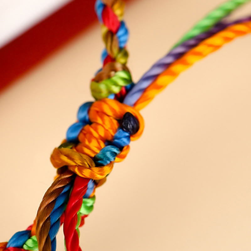 KarmaRipple's "May all your wishes come true" Fortunate Multicolored Bracelet p7