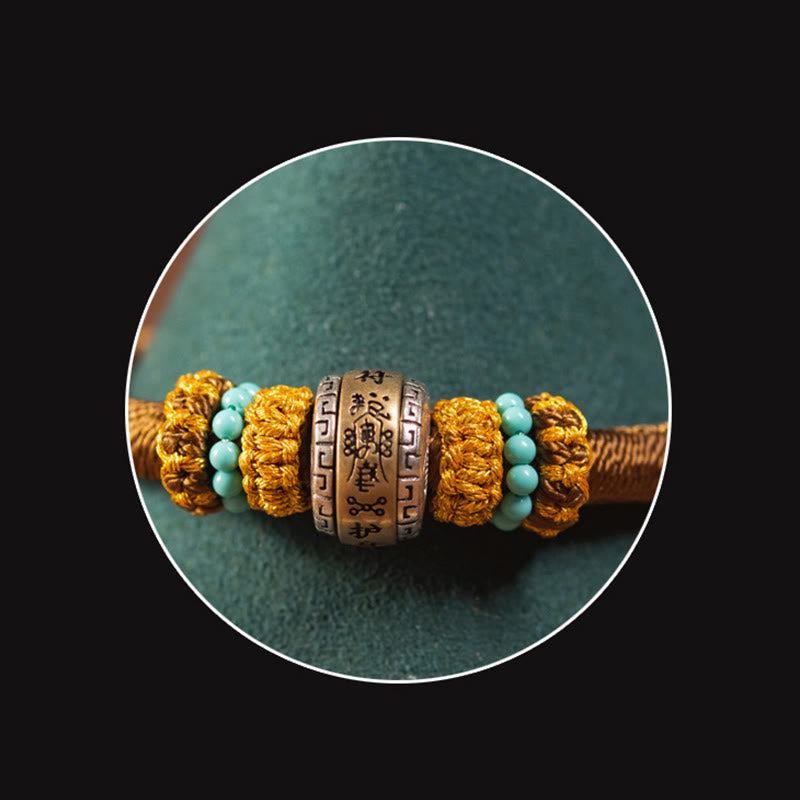 KarmaRipple's Handmade Tibetan Amulet King Kong Weave Fortune Protection Woven Bracelet p12