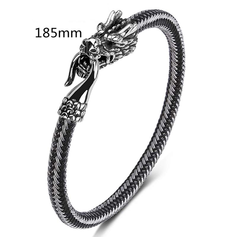 KarmaRipple's Dragon Titanium Steel Protection Fortune Bracelet p14