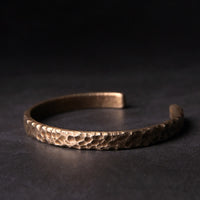 KarmaRipple's Simple Design Bronze Wealth Cuff Bracelet