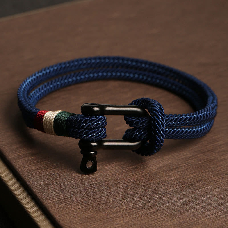 KarmaRipple's Simple Design Fortune Stainless Steel Buckle Bracelet p2
