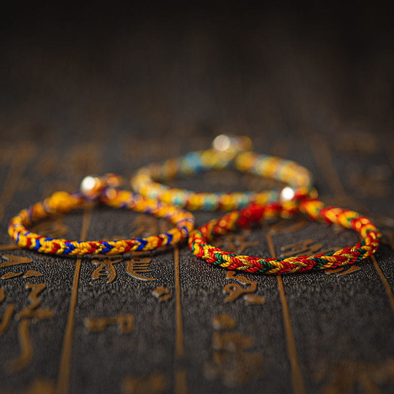 KarmaRipple's "May you be good fortune and success" Fortunate Multicolored Bracelet p10