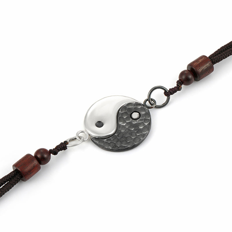 KarmaRipple's 990 Sterling Silver Yin Yang Balance Balance Pendant Necklace p13