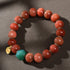 Camel Bone&Green Bead(Wrist Circumference 15-16cm)