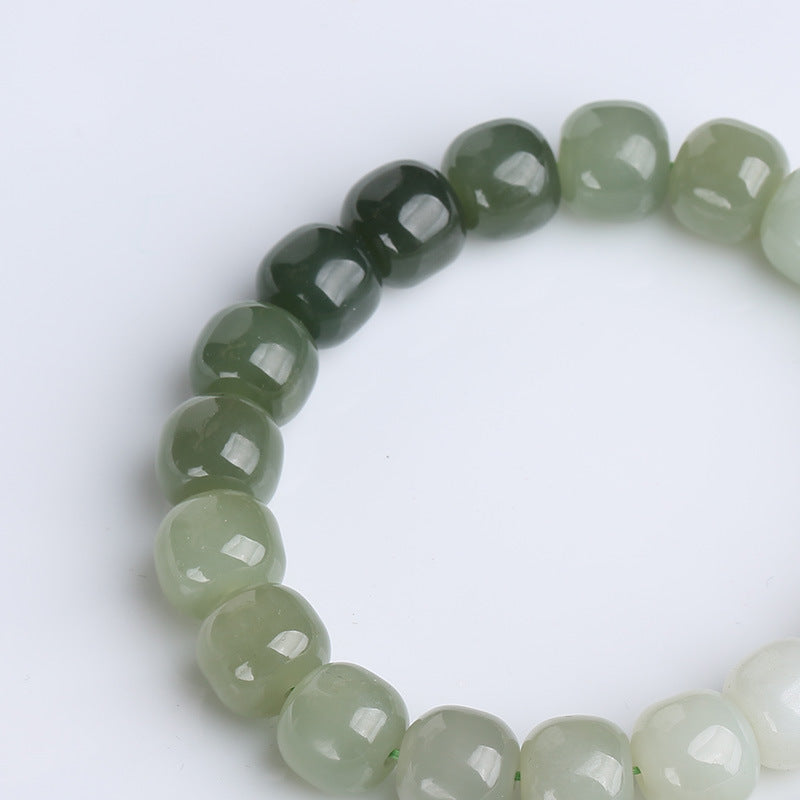 KarmaRipple's Gradient Jade Fortune Blessing Bracelet p8