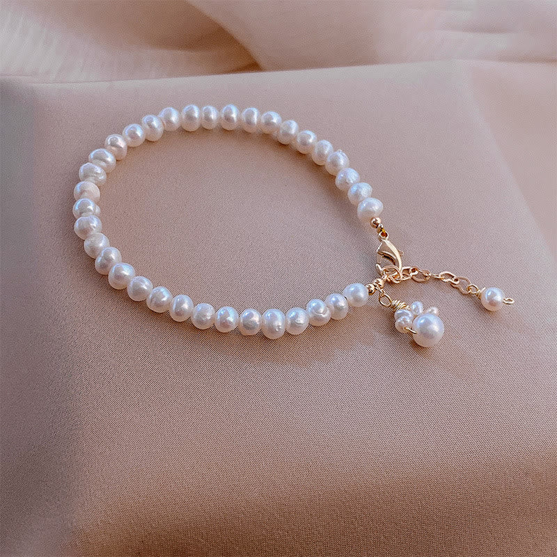 KarmaRipple's Pearl Cat Paw Balancing Chain Bracelet p8