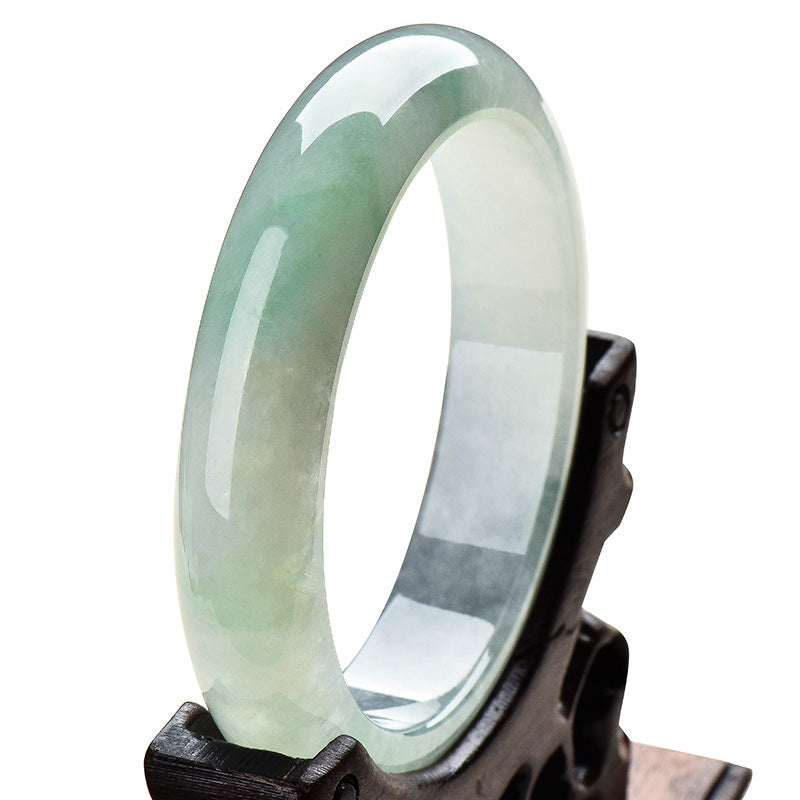 KarmaRipple's Authentic Jade Fortune Balancing Prosperity Bangle Bracelet p8
