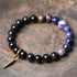 Black Obsidian&Sodalite / 15cm