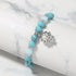 Dark Blue Turquoise Blue Light