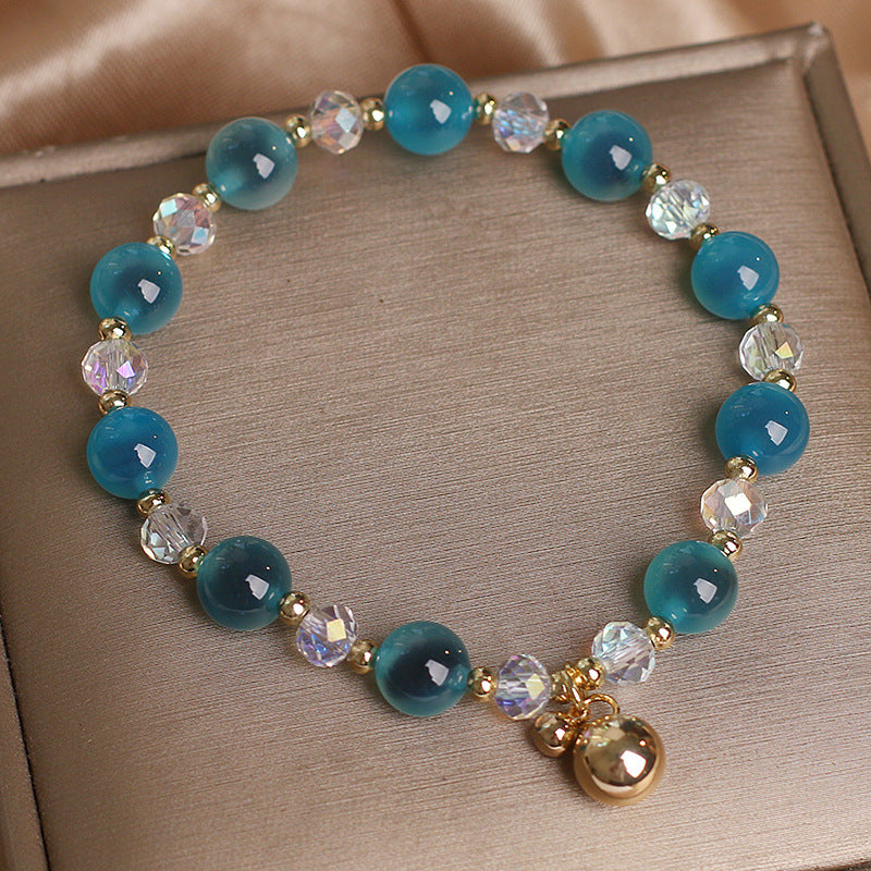 KarmaRipple's Candy Agate Balancing Balance Bead Talisman Bracelet p11