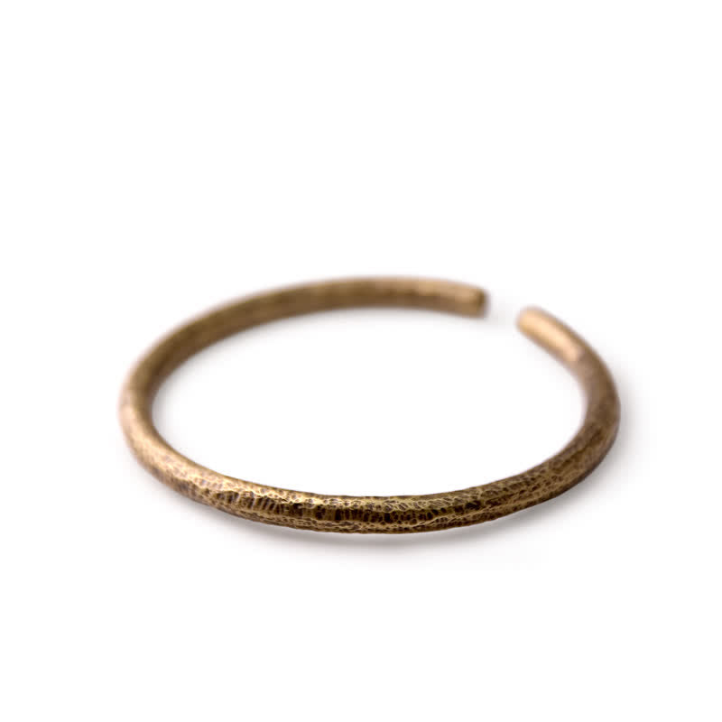 KarmaRipple's Rustic Design Bronze Balance Adjustable Cuff Bracelet p17