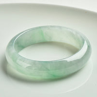 KarmaRipple's Authentic Jade Prosperity Wealth Fortune Bangle Bracelet
