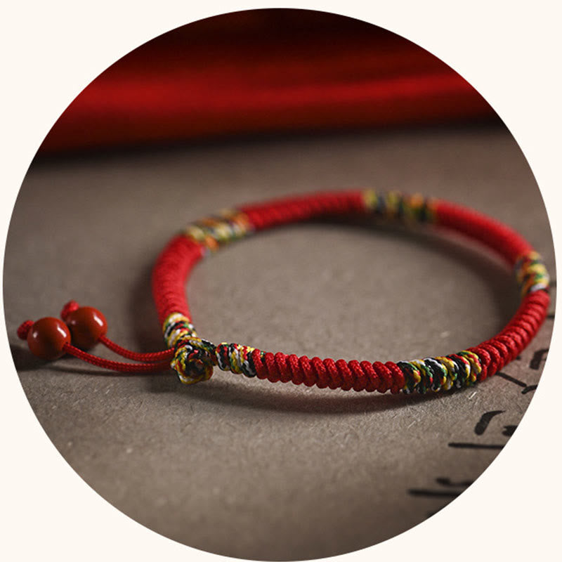 KarmaRipple's Five Colors King Kong Weave String Protection Fortune Bracelet p11