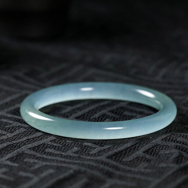 KarmaRipple's Authentic Jade Balancing Blessing Bangle Bracelet p10