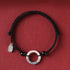 Peace Buckle&Agate Attract Fortune Charm(Wrist Circumference 14-26cm)
