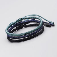 KarmaRipple's Tibetan 3Pcs King Kong Weave Handcrafted Amulet Strength Bracelet