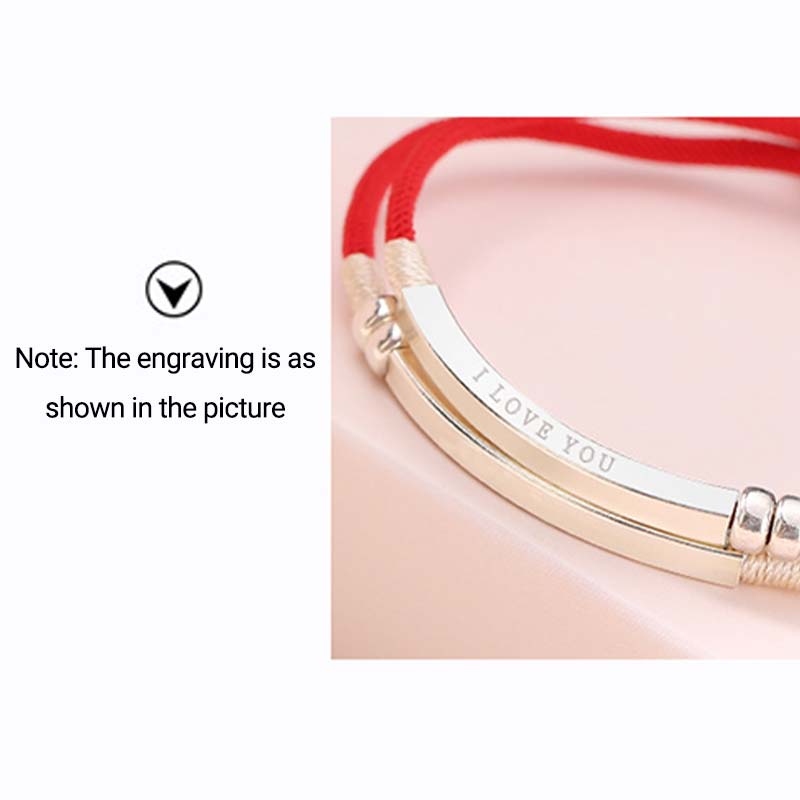 KarmaRipple's 925 Sterling Silver Red String Layered Braid Bracelet p21