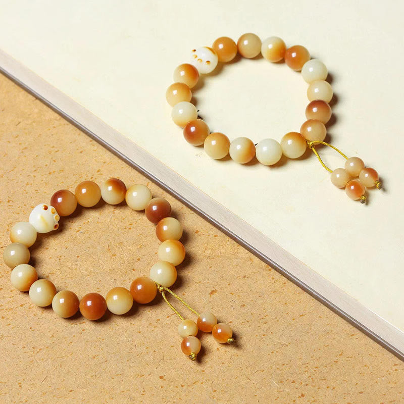KarmaRipple's Authentic Bodhi Seed Lovely Paw Claw Peace Wisdom Bracelet p5