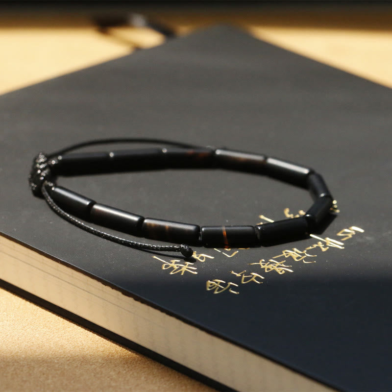 KarmaRipple's Black Onyx Bead Support Protection Bracelet p3
