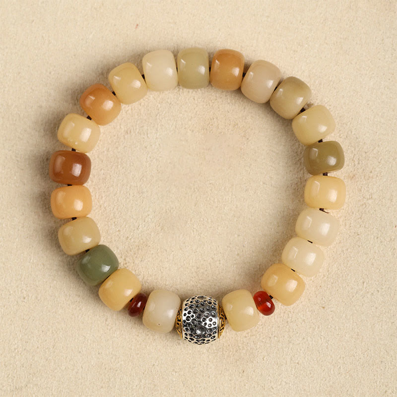 KarmaRipple's Authentic Bodhi Seed The Lord of the Corpse Forest Om Mani Padme Hum Wisdom Bracelet p26