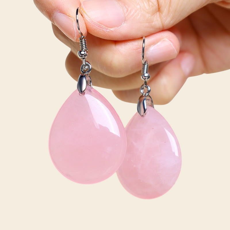 KarmaRipple's Authentic Aventurine Dangle Balancing Drop Earrings p9