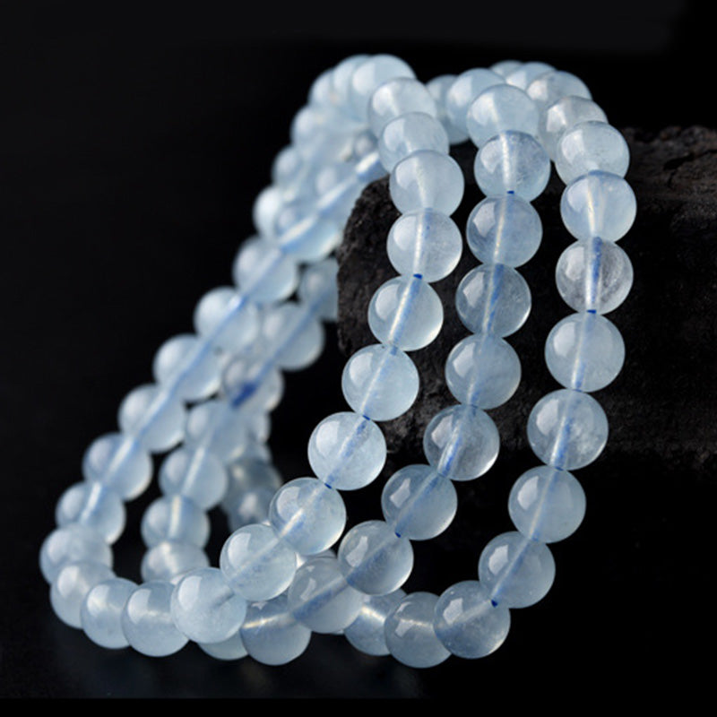 KarmaRipple's Authentic Aquamarine Peace Balancing Bracelet p2