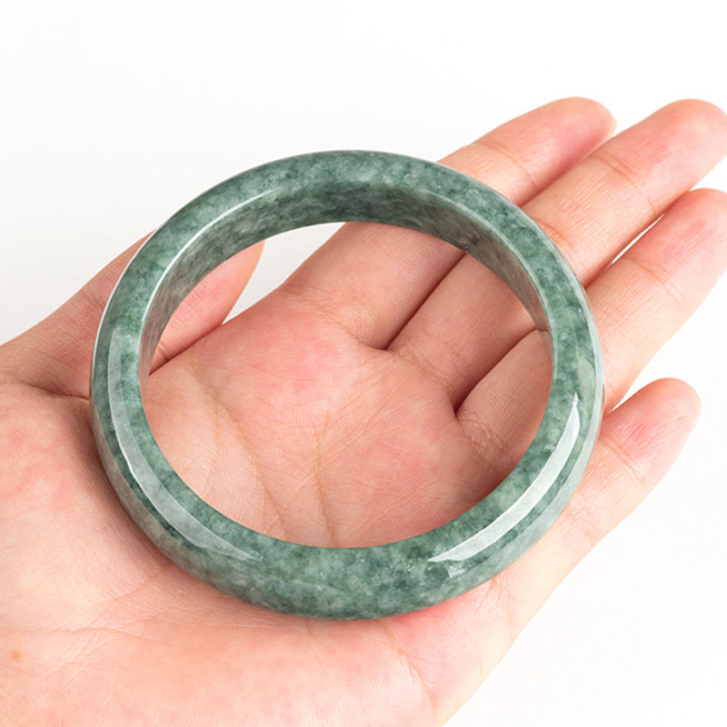 KarmaRipple's Authentic Jade Fortune Wealth Bangle Bracelet p6