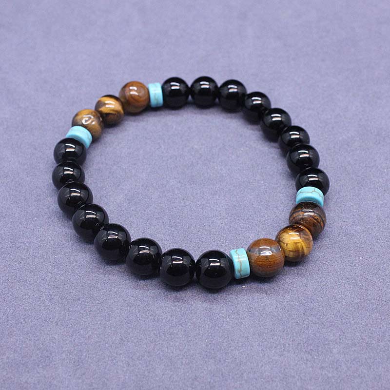 KarmaRipple's Tibetan Black Onyx Peaceful Mala Set p5