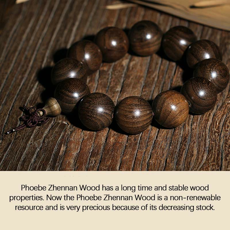 KarmaRipple's Rare Phoebe Zhennan Wood Spirituality Blessing Bracelet p11