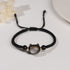 Silver Sheen Obsidian(Communication?Soothing) / Smiling Cat