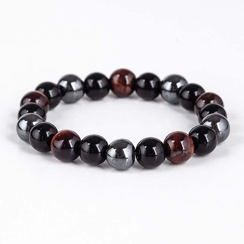 KarmaRipple's Tibetan Tiger's Eye Bracelet Pendant Set p14