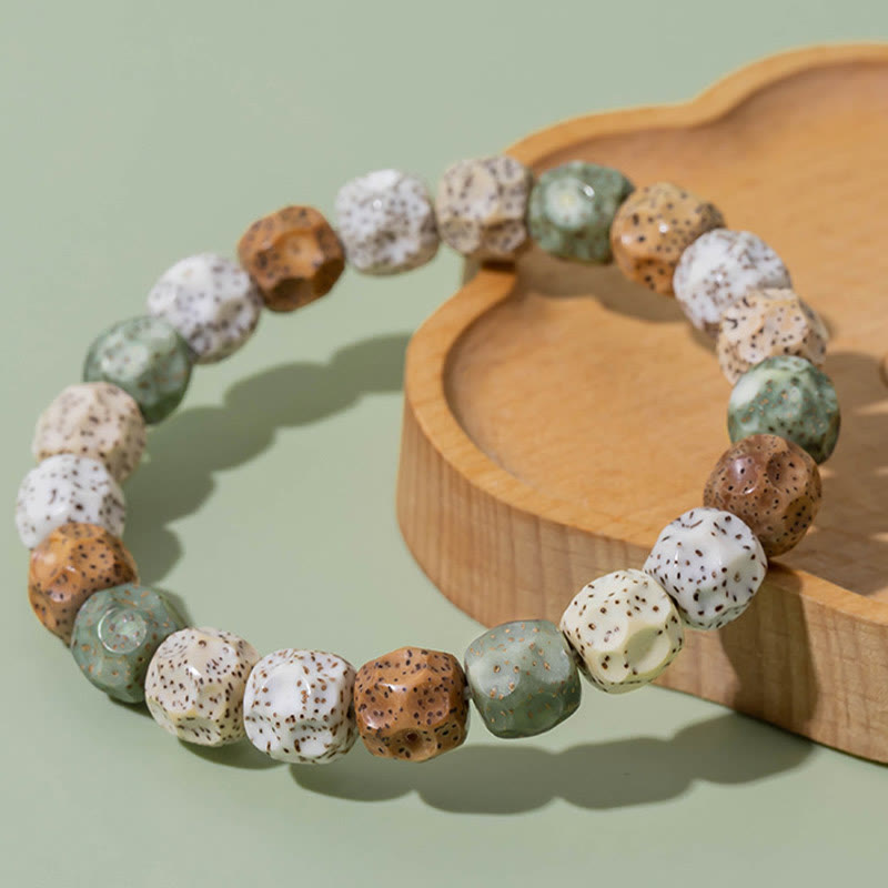 KarmaRipple's Authentic Colorful Bodhi Seed Auspiciousness Wealth Bracelet p5