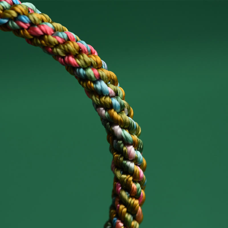 KarmaRipple's Colorful Rope Fortune Handcrafted Woven Child Adult Bracelet p6
