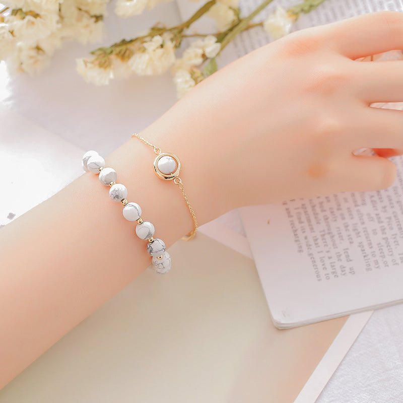KarmaRipple's Sun Stone Strawberry Quartz Gemstone'sitive Bracelet p8